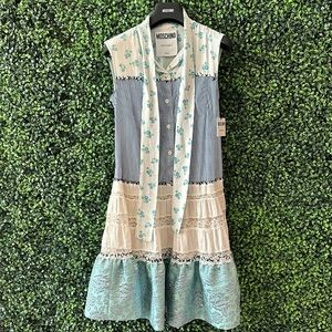 Moschino Couture jacquard dress size 40